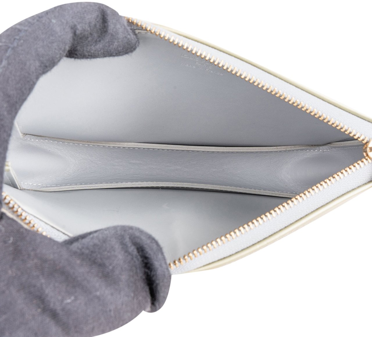 Louis Vuitton Louis Vuitton Vernis Monogram Lexington Pochette Handbag Groen