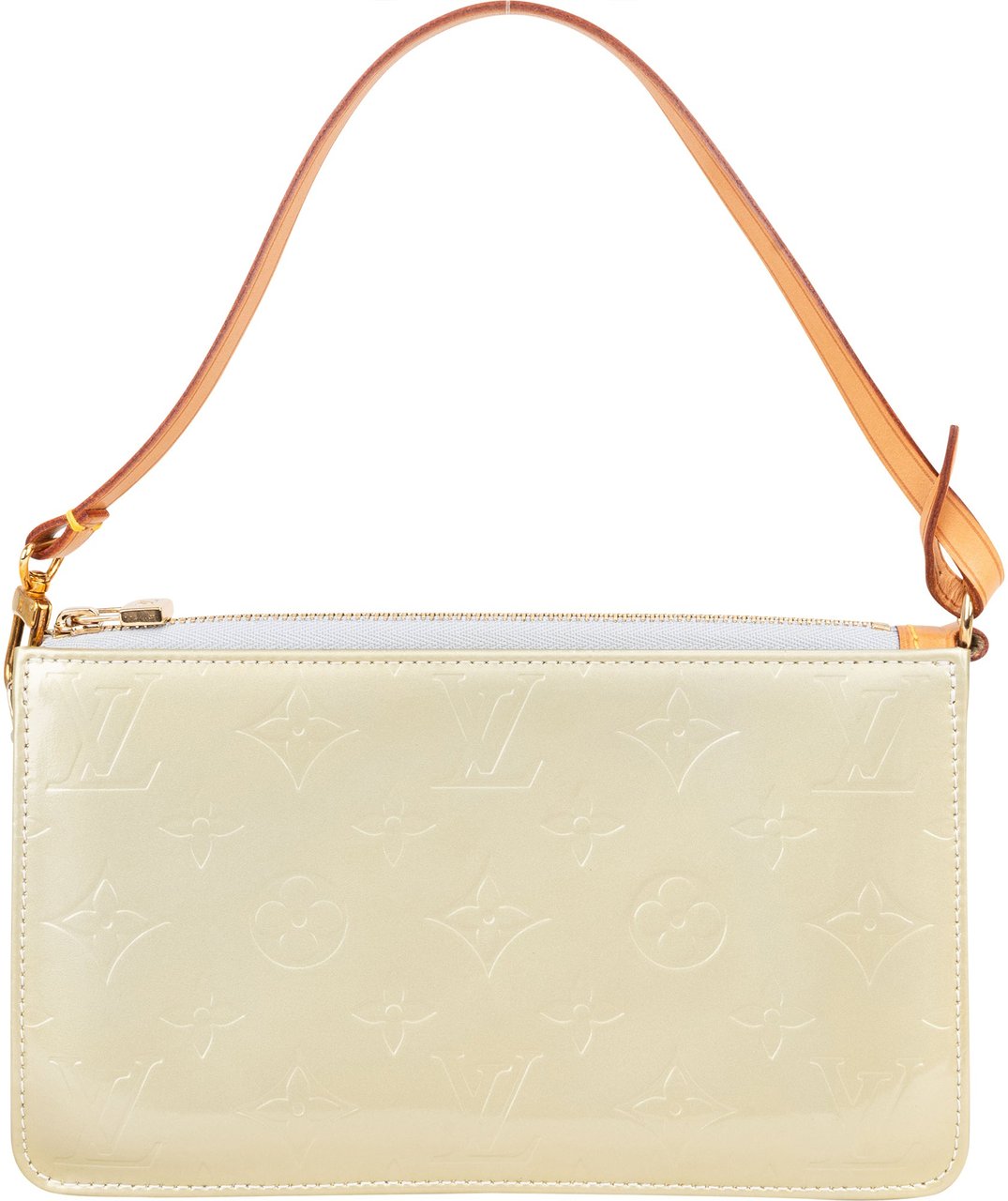 Louis Vuitton Louis Vuitton Vernis Monogram Lexington Pochette Handbag Groen