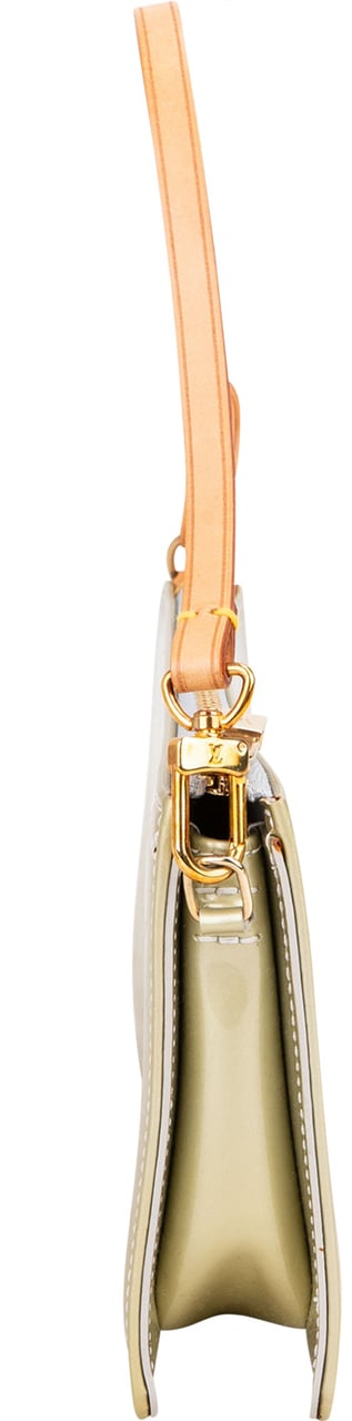 Louis Vuitton Louis Vuitton Vernis Monogram Lexington Pochette Handbag Groen