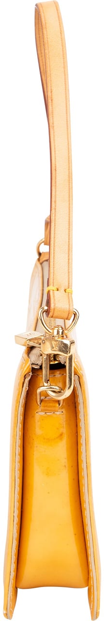 Louis Vuitton Louis Vuitton Yellow Vernis Monogram Lexington Handbag Geel