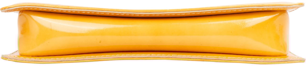 Louis Vuitton Louis Vuitton Yellow Vernis Monogram Lexington Handbag Geel