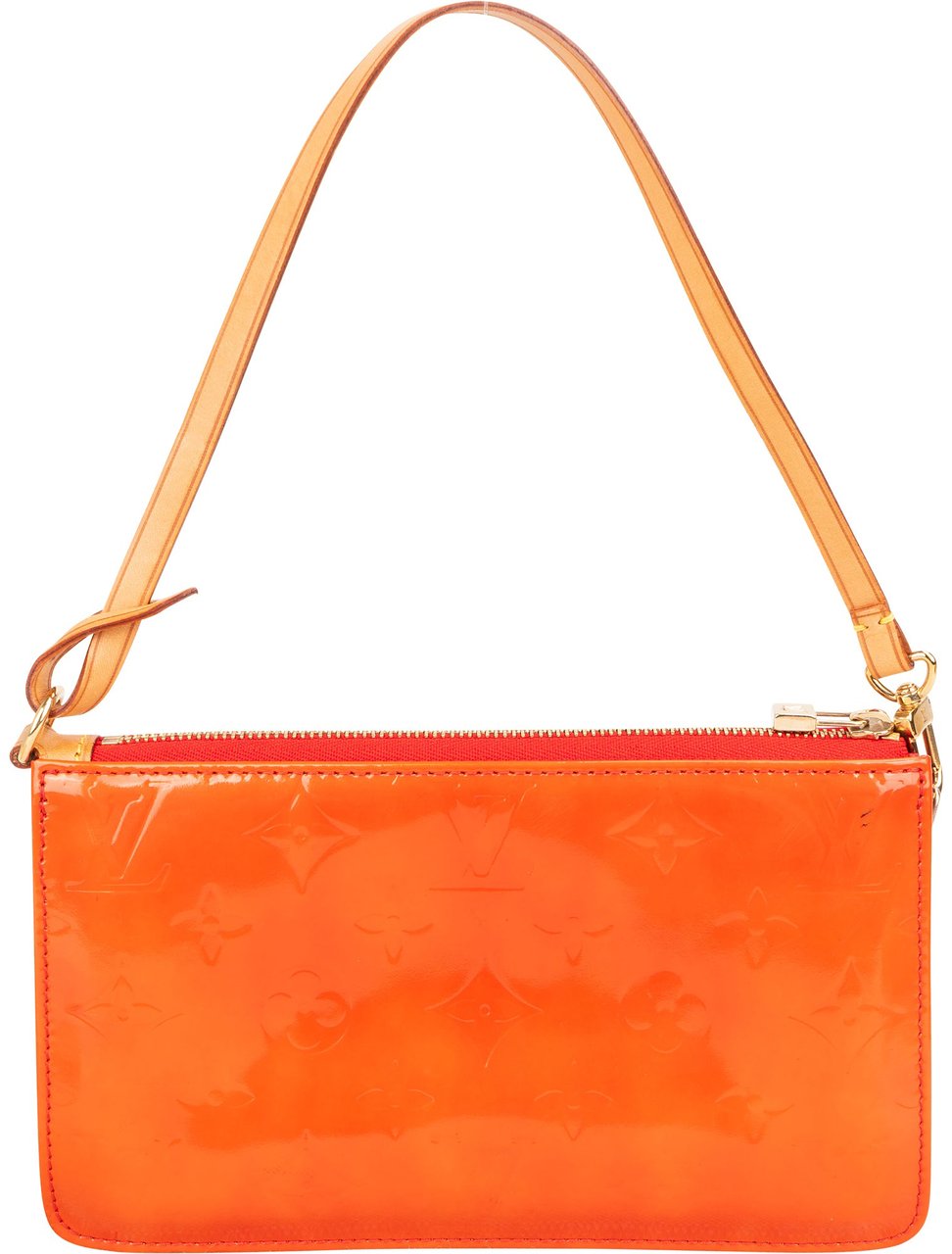 Louis Vuitton Louis Vuitton Vernis Monogram Lexington Pochette Handbag Rood