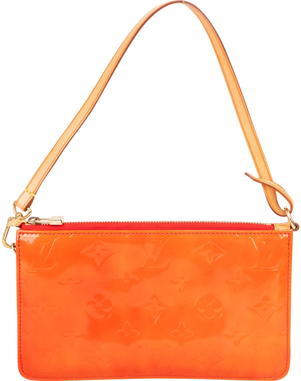 Louis Vuitton Louis Vuitton Vernis Monogram Lexington Pochette Handbag Rood