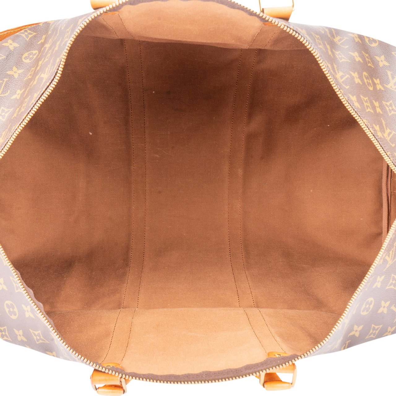 Louis Vuitton Louis Vuitton Canvas Monogram Keepall 60 Bandouliere Bruin