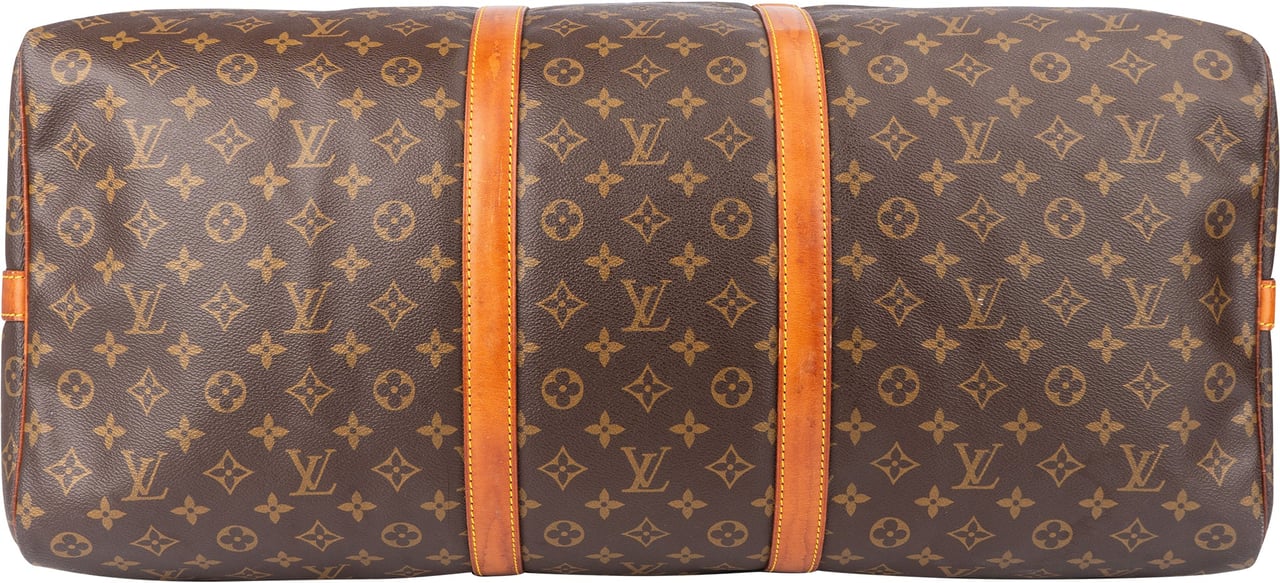 Louis Vuitton Louis Vuitton Canvas Monogram Keepall 60 Bandouliere Bruin