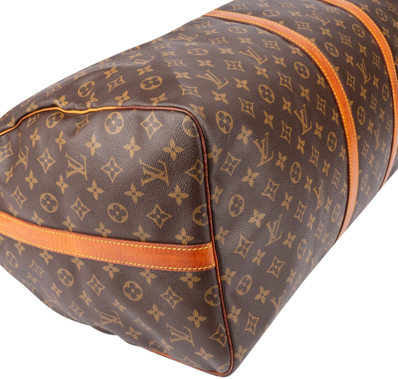 Louis Vuitton Louis Vuitton Canvas Monogram Keepall 60 Bandouliere Bruin