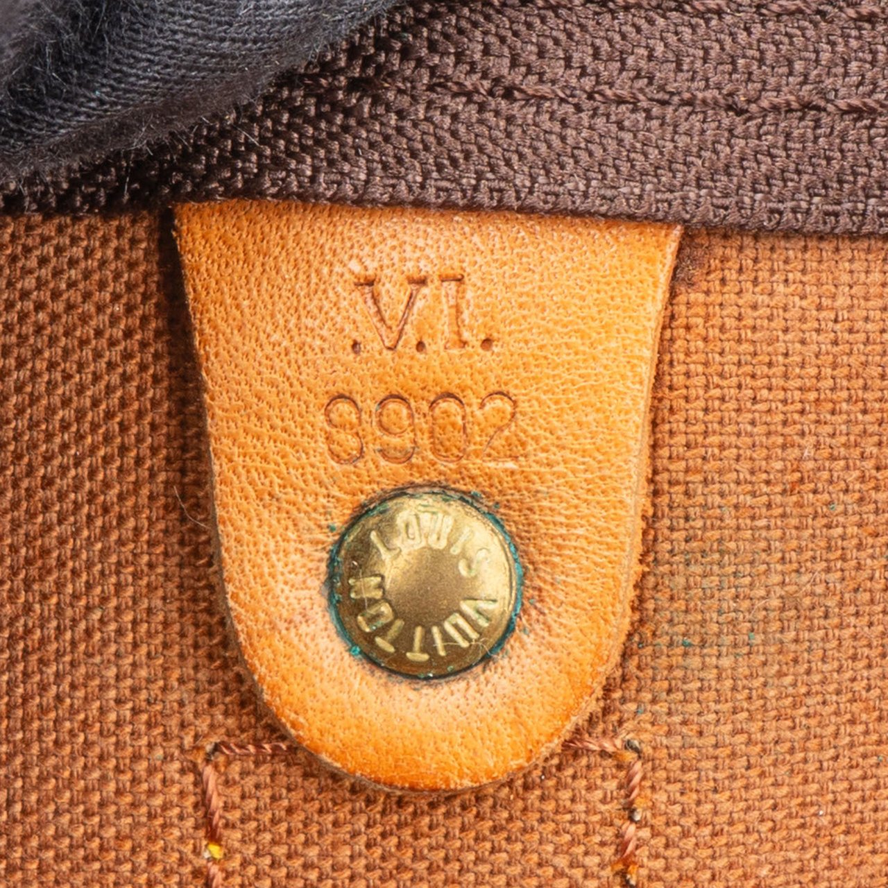 Louis Vuitton Louis Vuitton Canvas Monogram Keepall 50 Bandouliere Bruin