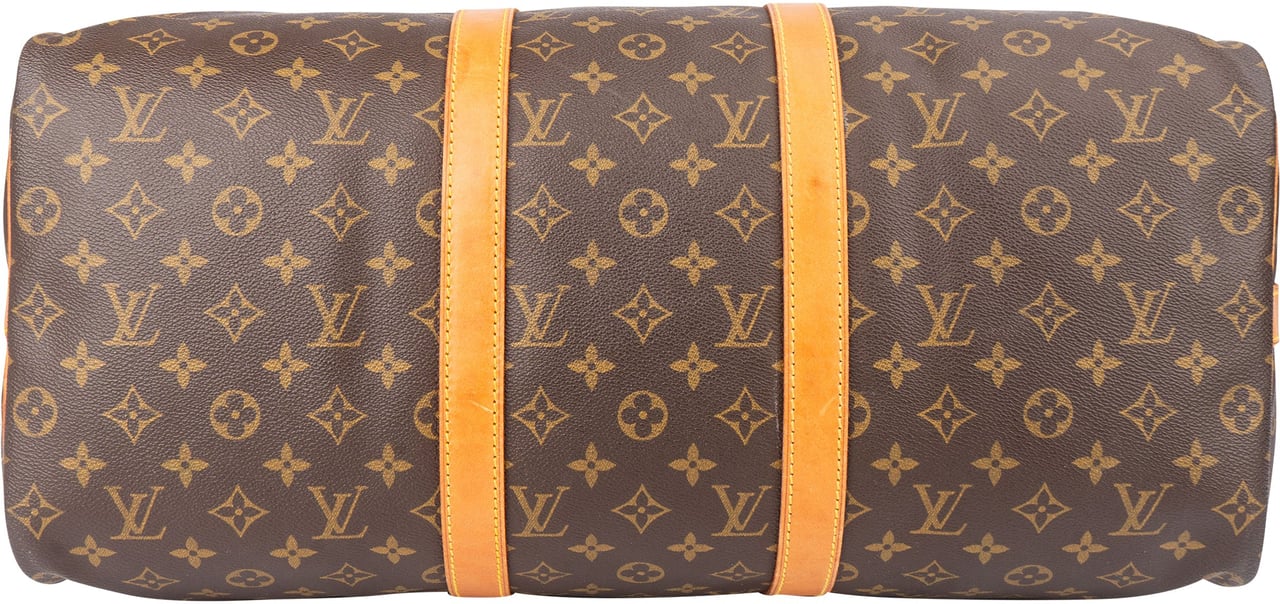 Louis Vuitton Louis Vuitton Canvas Monogram Keepall 50 Bandouliere Bruin