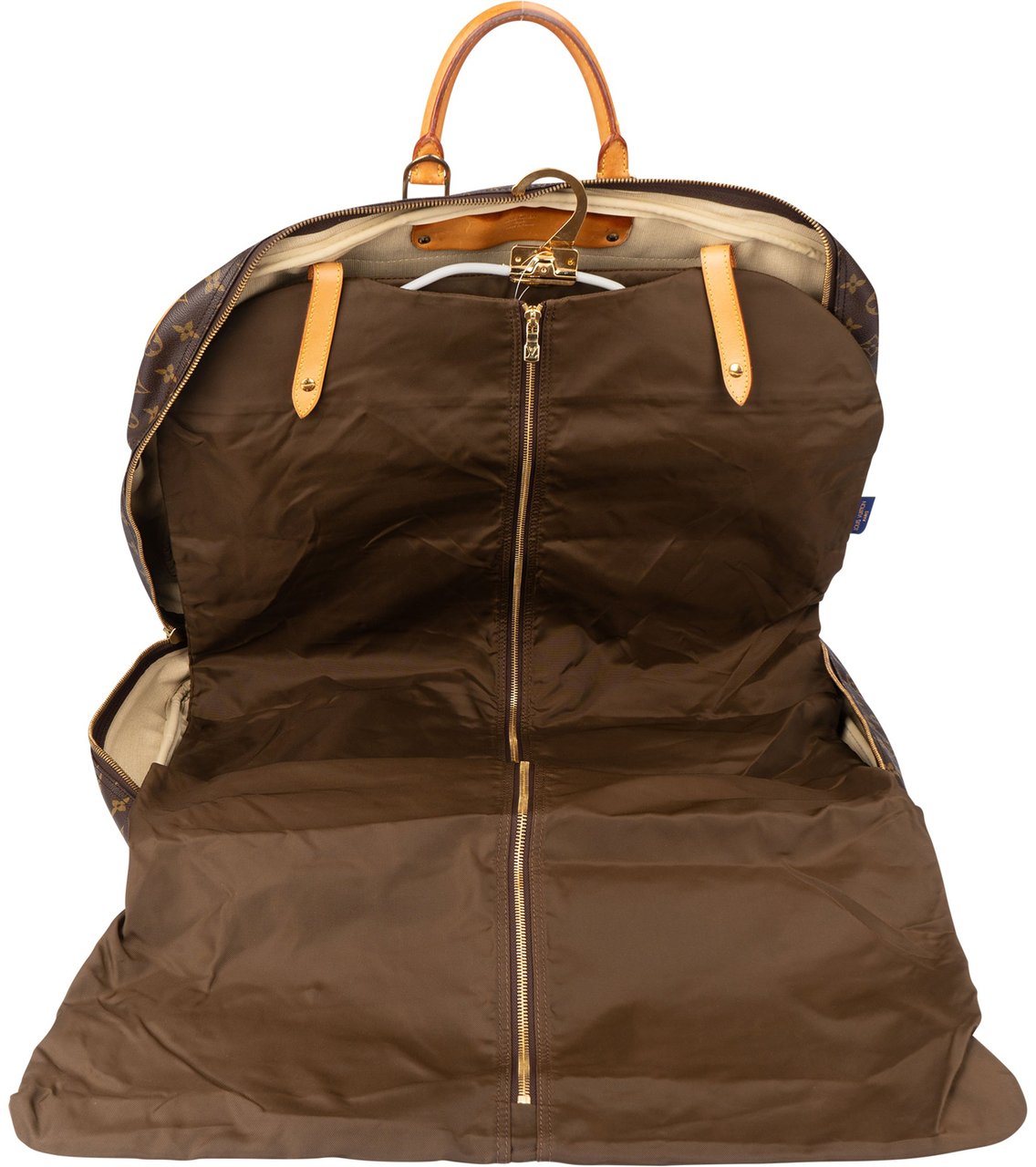 Louis Vuitton Louis Vuitton Canvas Monogram Alize Travel Bag Bruin