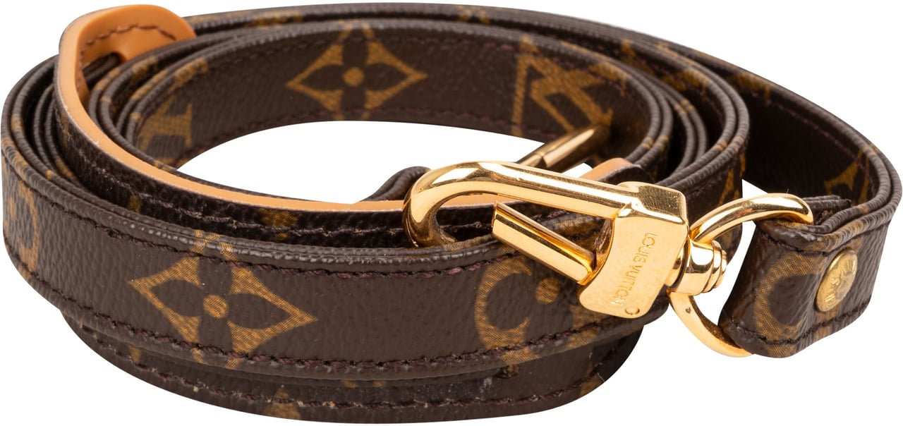 Louis Vuitton Louis Vuitton Canvas Monogram Bags Strap Bruin