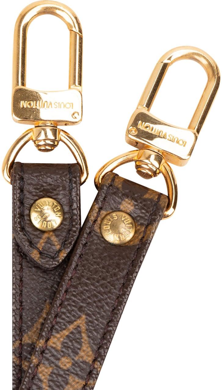 Louis Vuitton Louis Vuitton Canvas Monogram Bags Strap Bruin
