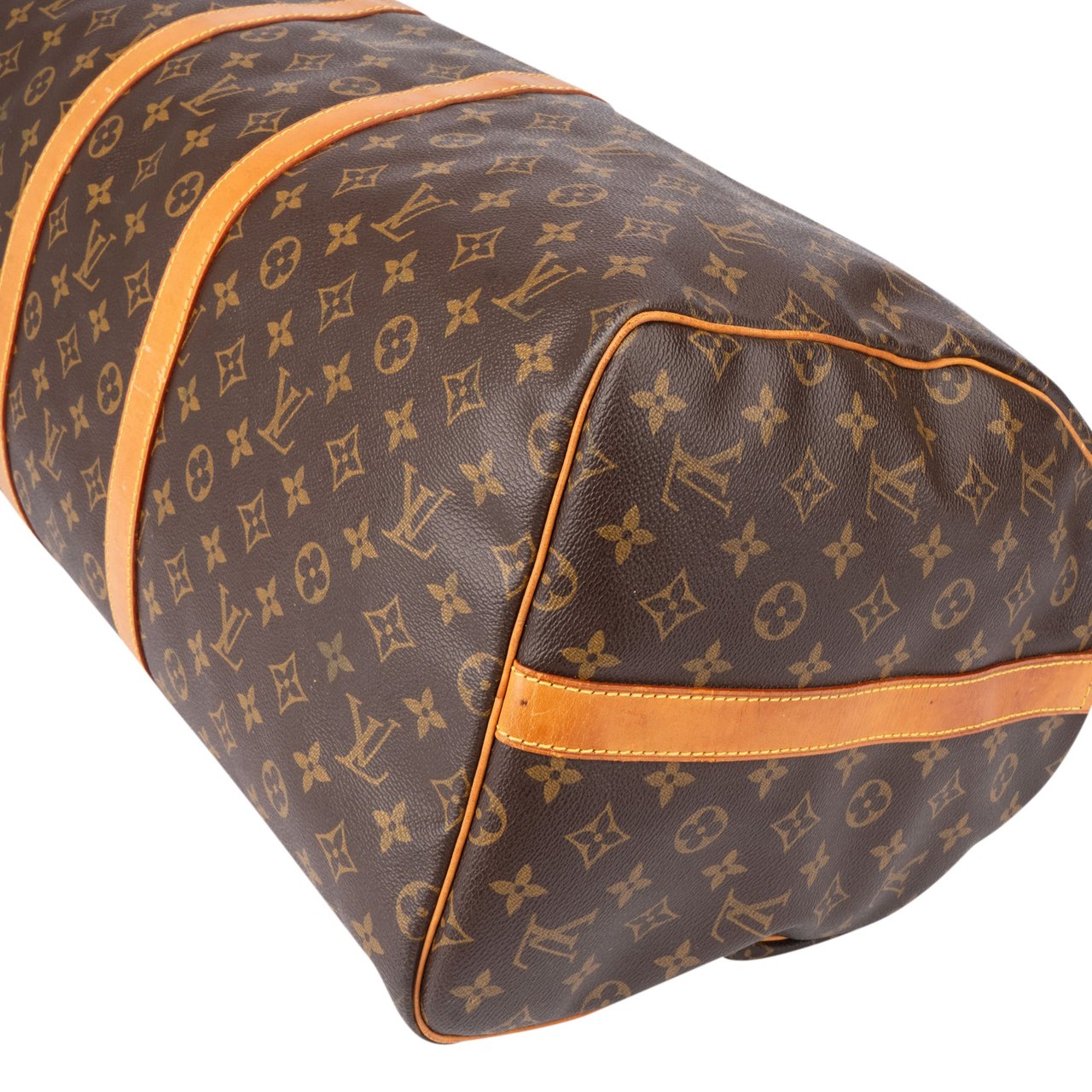 Louis Vuitton Louis Vuitton Canvas Monogram Keepall 55 Bandouliere Bruin