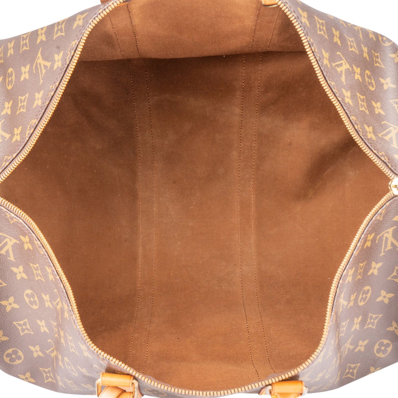 Louis Vuitton Louis Vuitton Canvas Monogram Keepall 55 Bandouliere Bruin