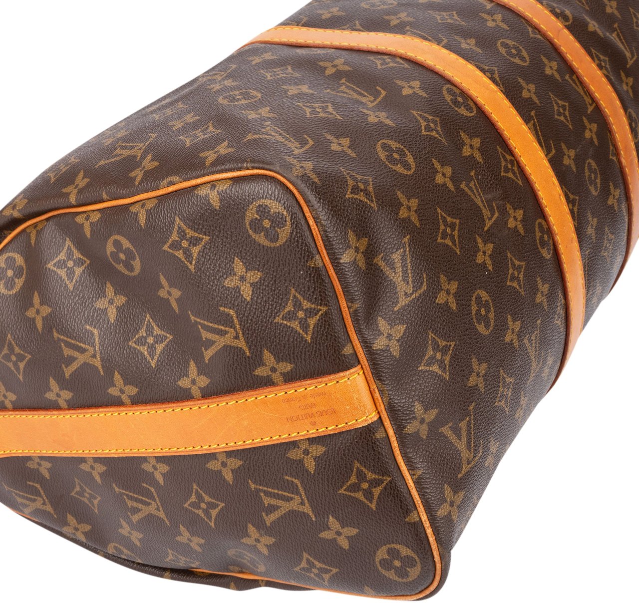 Louis Vuitton Louis Vuitton Canvas Monogram Keepall 45 Bandouliere Bruin