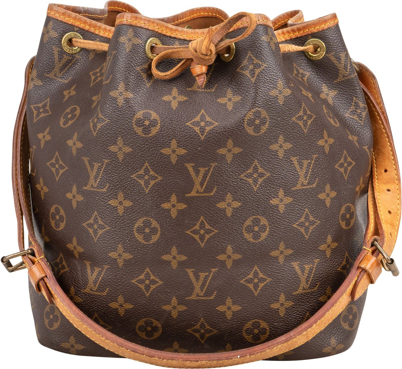 Louis Vuitton Louis Vuitton Canvas Monogram Sac Noe Petit Shoulder Bag Bruin
