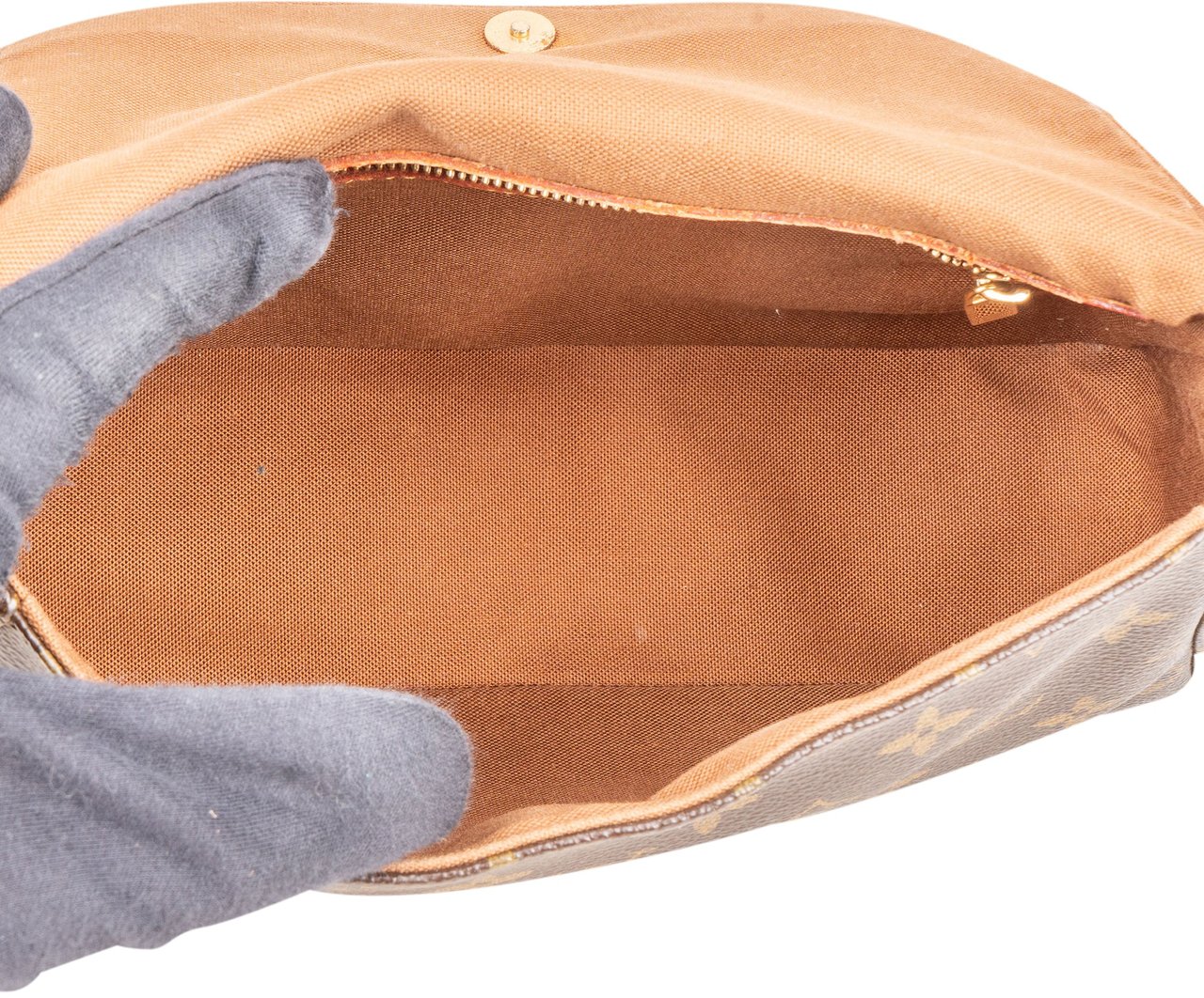 Louis Vuitton Canvas Monogram Looping PM Handbag Bruin