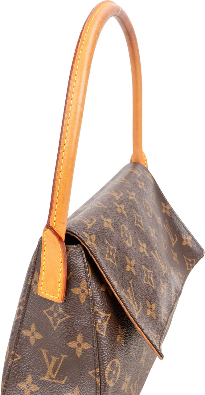 Louis Vuitton Canvas Monogram Looping PM Handbag Bruin