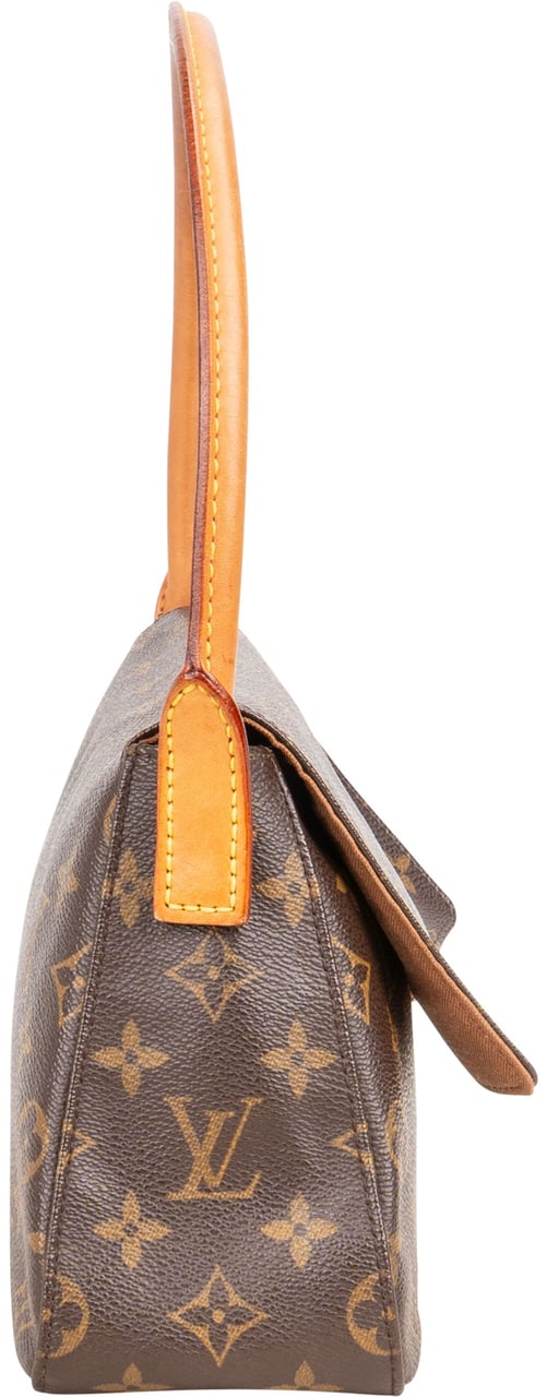 Louis Vuitton Canvas Monogram Looping PM Handbag Bruin