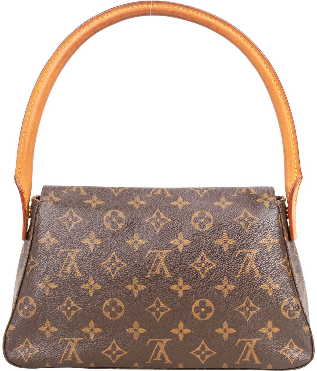 Louis Vuitton Louis Vuitton Canvas Monogram Looping PM Handbag Bruin