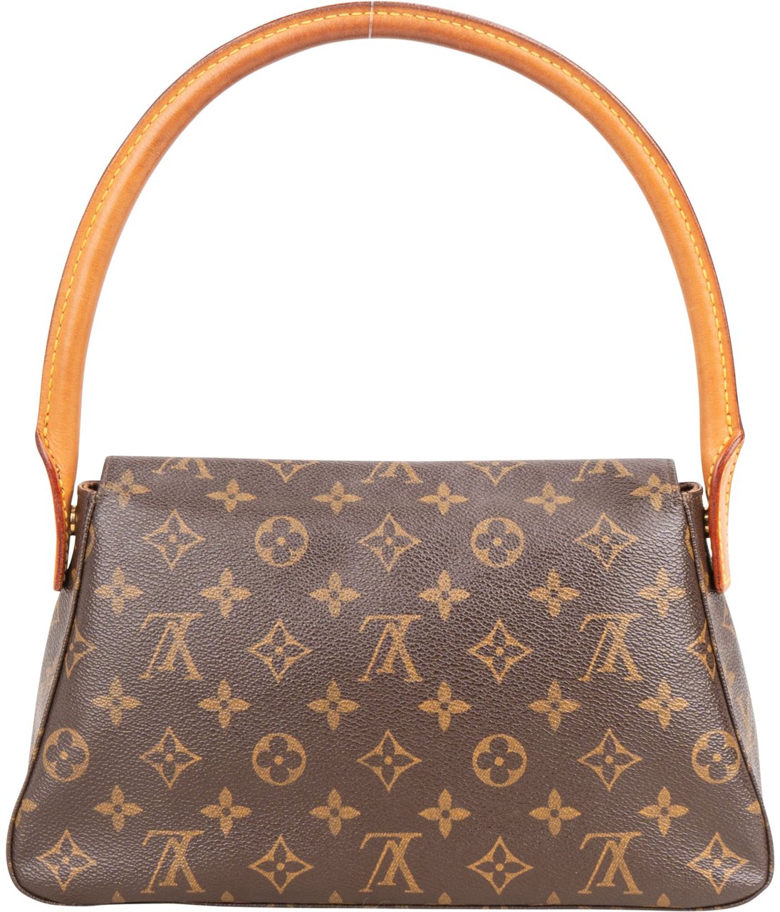 Louis Vuitton Canvas Monogram Looping PM Handbag Bruin