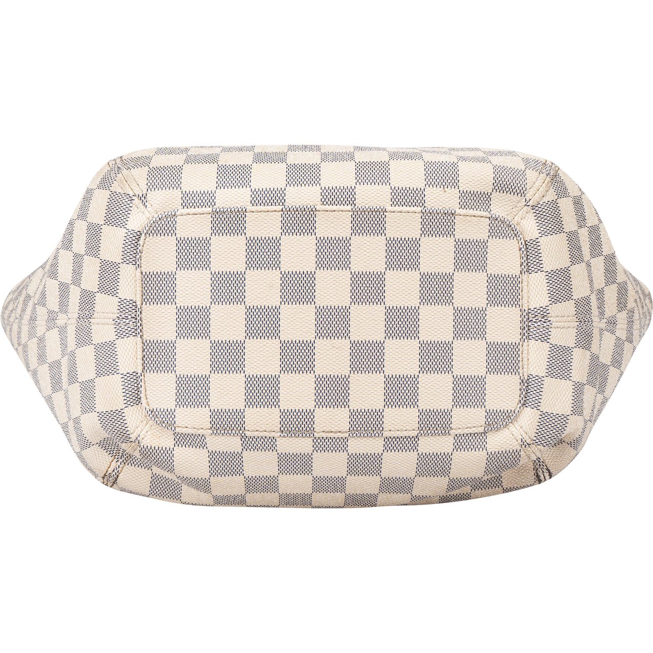 Louis Vuitton Louis Vuitton Damier Azur Monogram Salina PM Handbag Wit