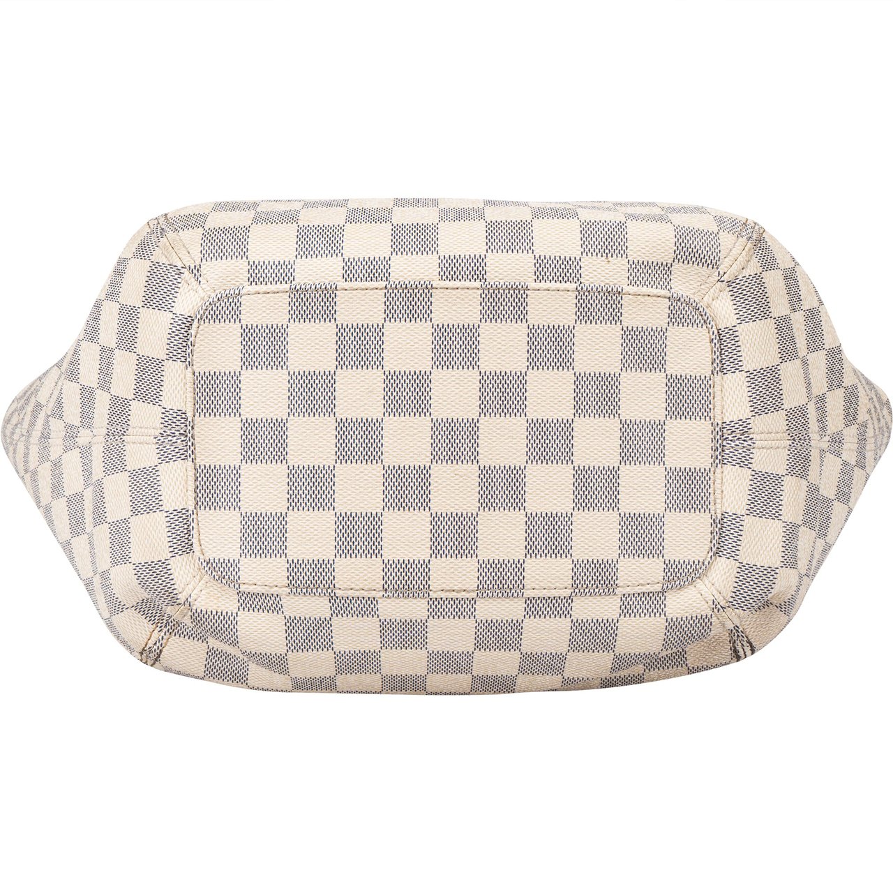 Louis Vuitton Damier Azur Monogram Salina PM Handbag Wit