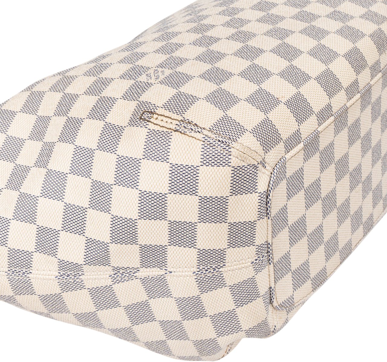 Louis Vuitton Louis Vuitton Damier Azur Monogram Salina PM Handbag Wit