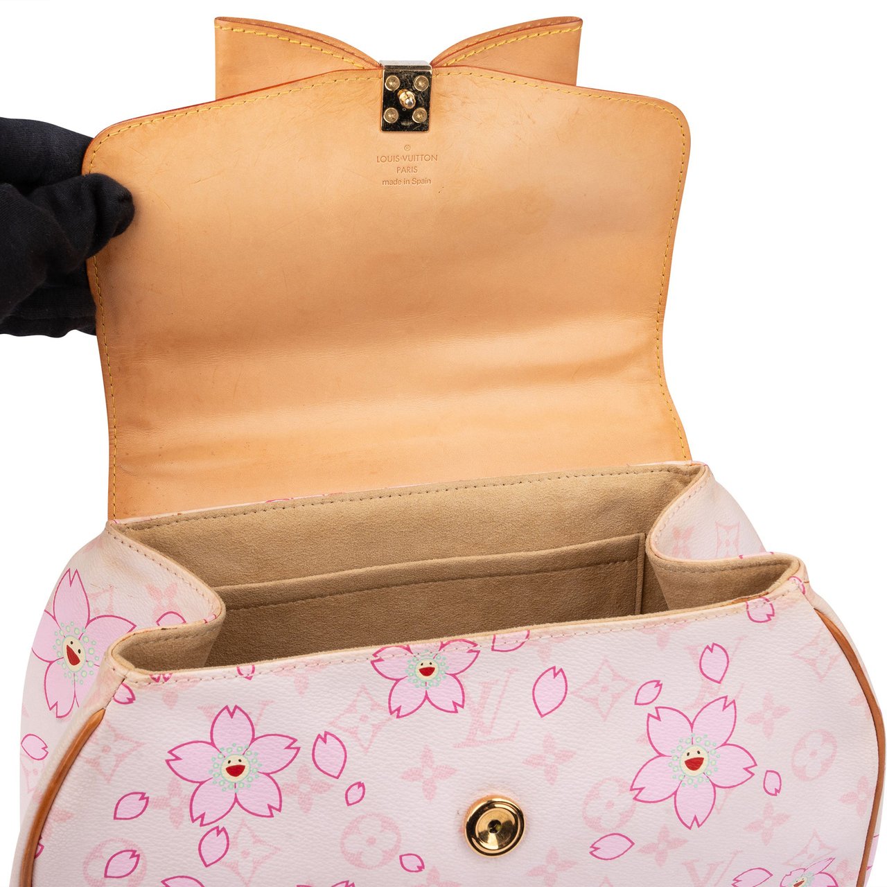 Louis Vuitton Louis Vuitton Limited Cherry Blossom Retro PM Handbag Rood