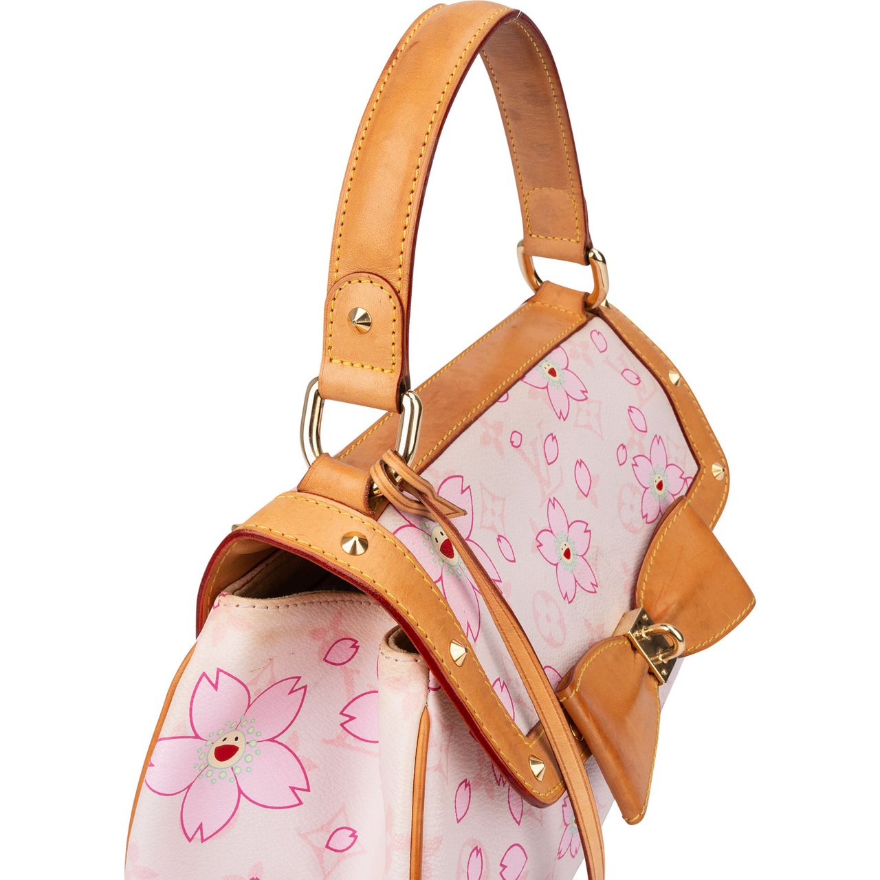 Louis Vuitton Louis Vuitton Limited Cherry Blossom Retro PM Handbag Rood