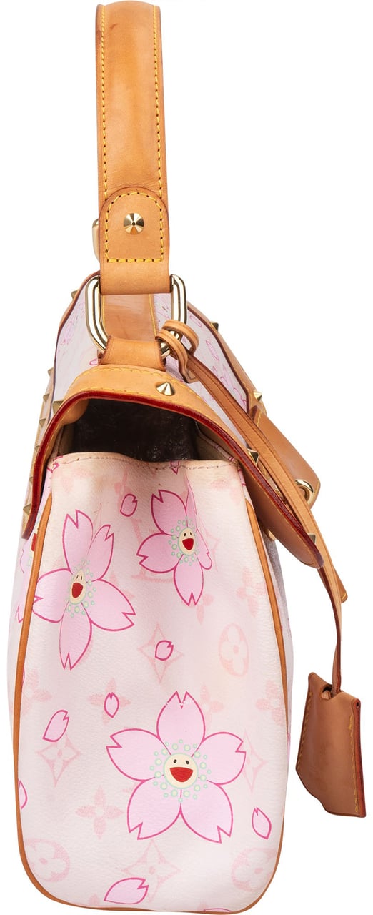 Louis Vuitton Louis Vuitton Limited Cherry Blossom Retro PM Handbag Rood