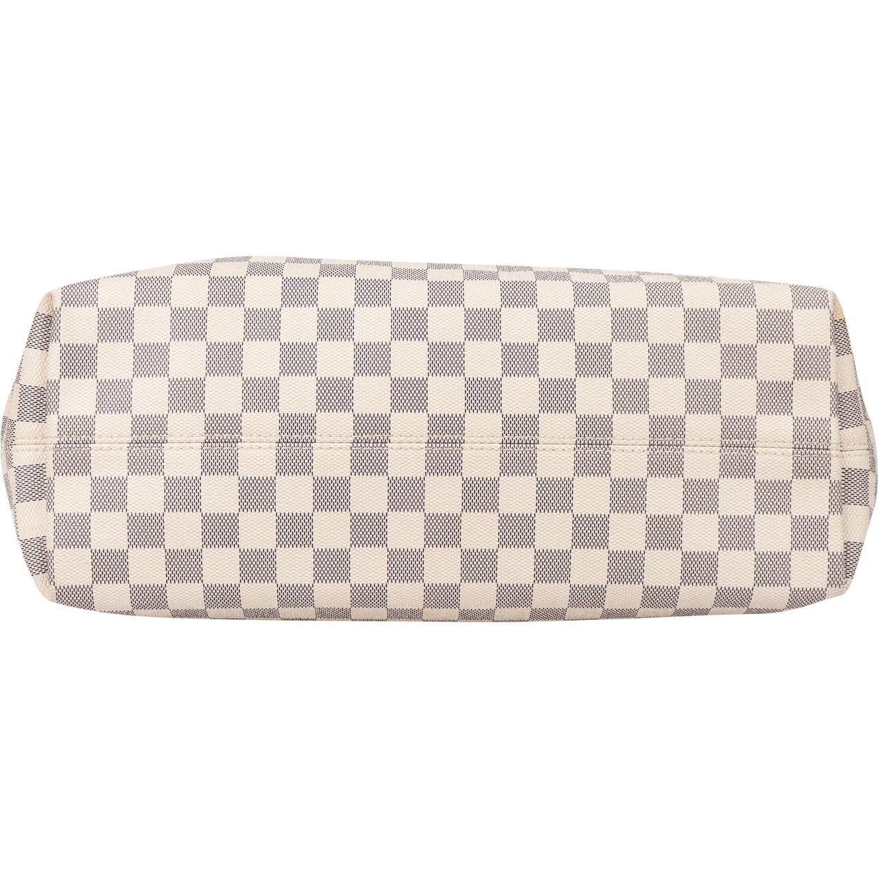 Louis Vuitton Damier Azur Monogram Graceful MM Handbag Wit