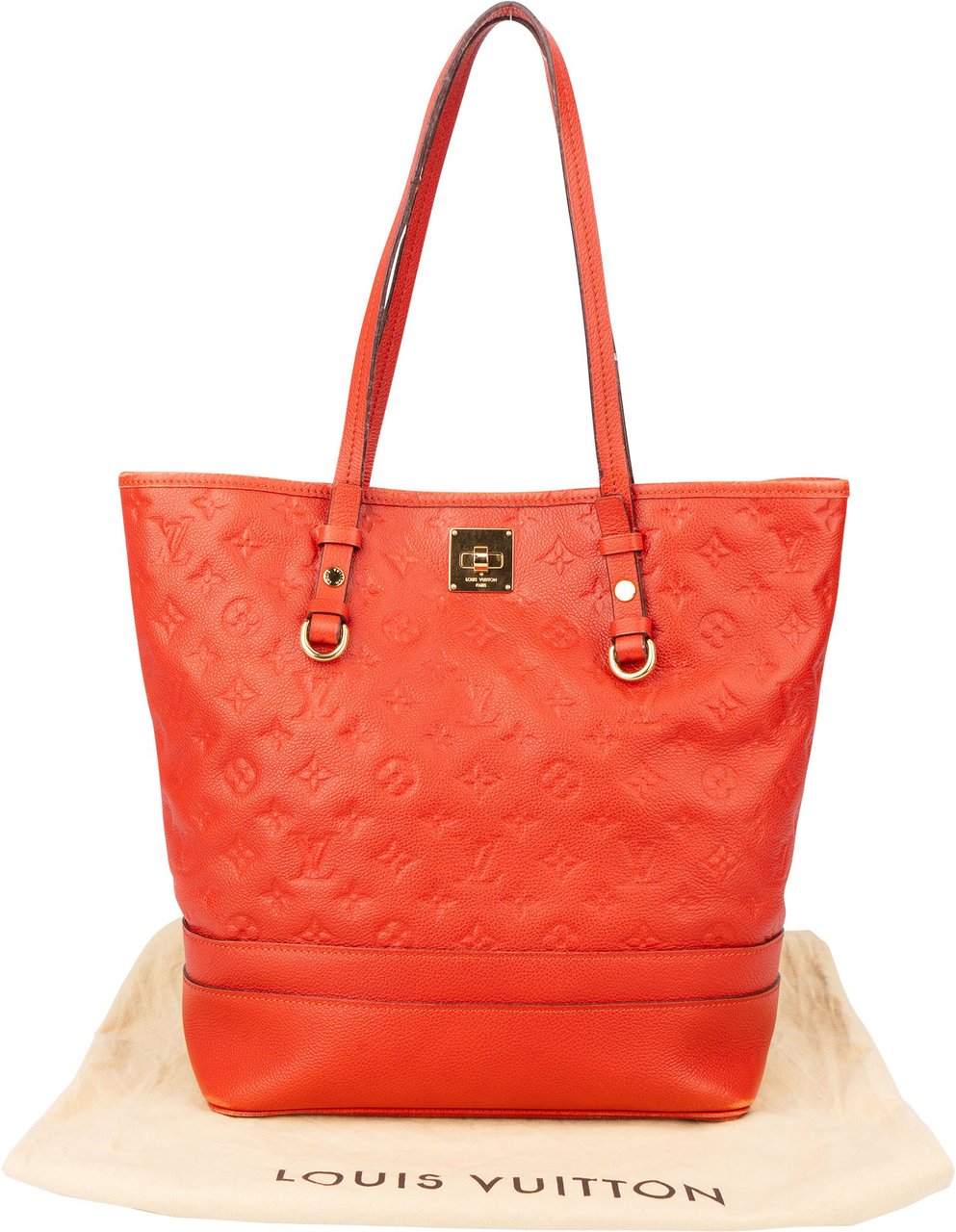 Louis Vuitton Louis Vuitton Empreinte Monogram Citadine PM Shoulder Bag Rood