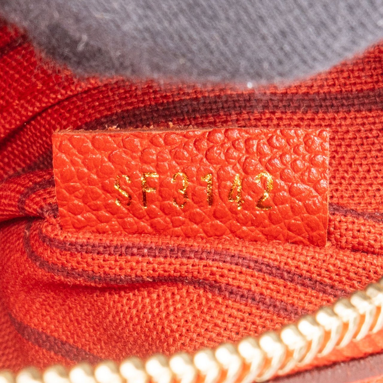 Louis Vuitton Louis Vuitton Empreinte Leather Monogram Citadine Pochette Accessoire Shoulder Bag Rood