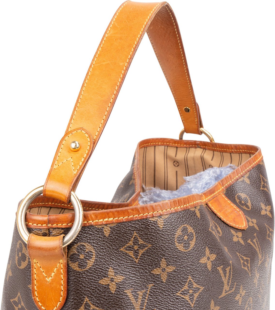 Louis Vuitton Louis Vuitton Canvas Monogram Delightful PM Handbag Bruin