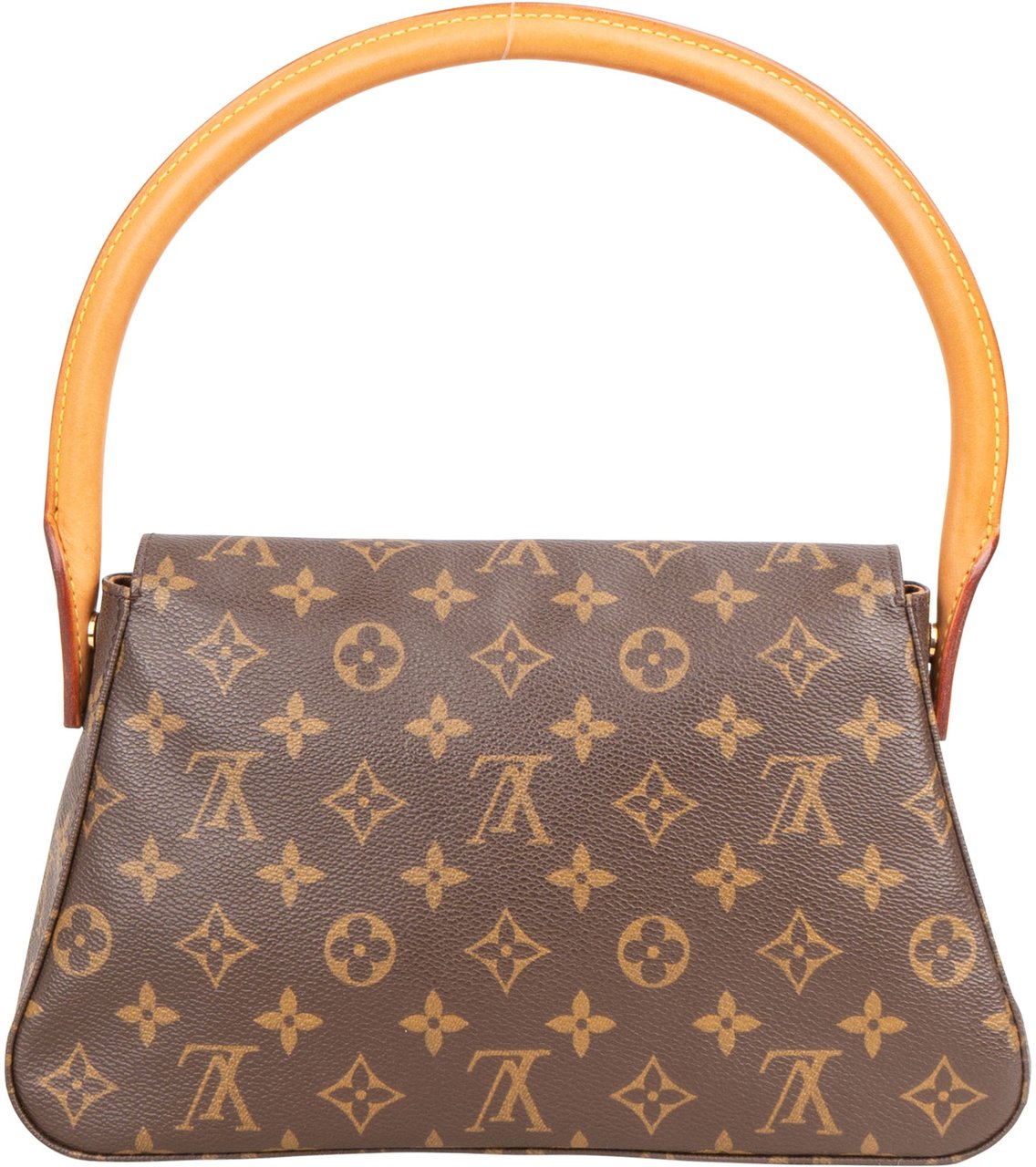Louis Vuitton Louis Vuitton Canvas Monogram Looping PM Handbag Bruin