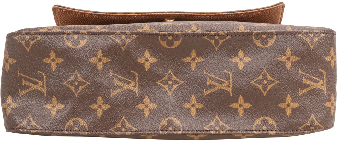 Louis Vuitton Louis Vuitton Canvas Monogram Looping PM Handbag Bruin