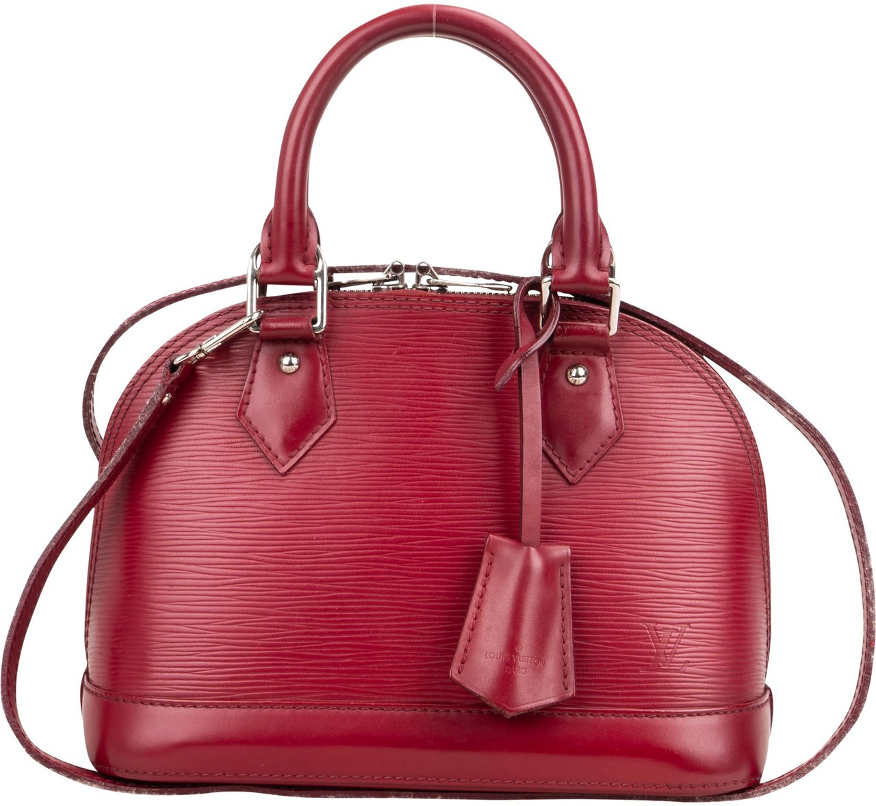 Louis Vuitton Louis Vuitton Epi Leather Alma BB Handbag Rood