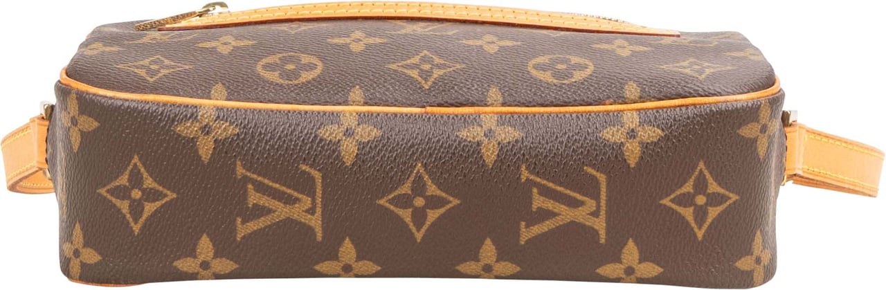 Louis Vuitton Canvas Monogram Pochette Cite Shoulder Bag Bruin