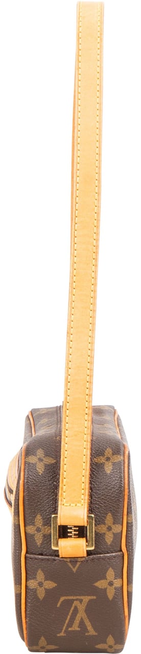 Louis Vuitton Louis Vuitton Canvas Monogram Pochette Cite Shoulder Bag Bruin