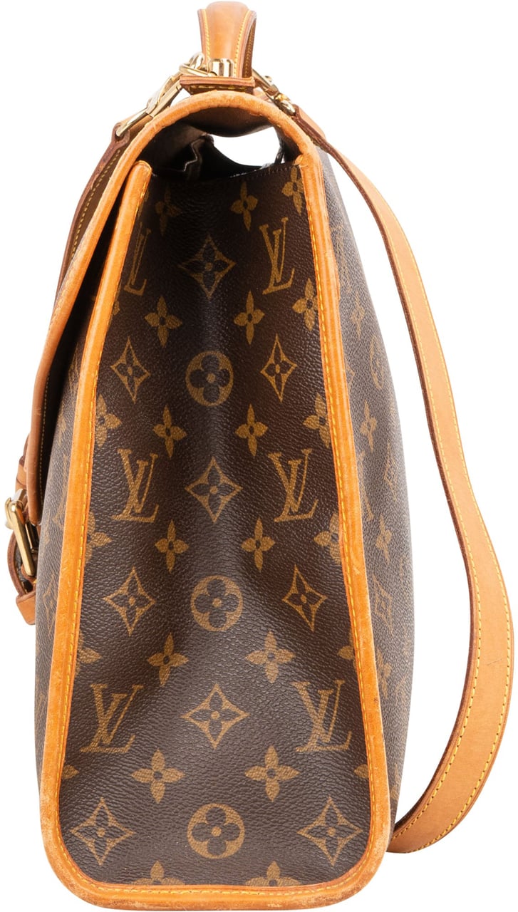 Louis Vuitton Louis Vuitton Canvas Monogram Bel Air Handbag Bruin