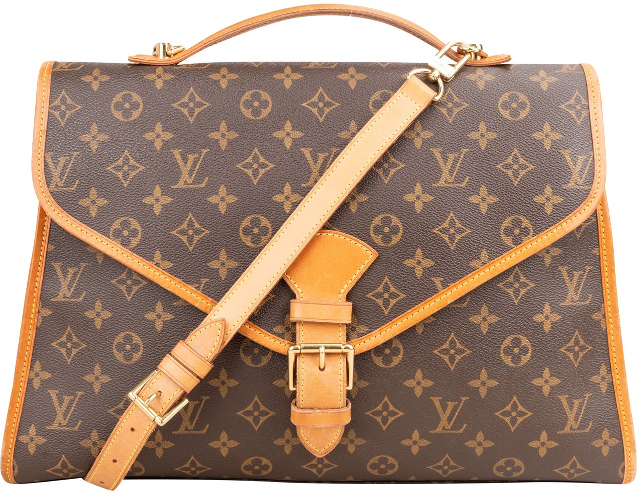 Louis Vuitton Louis Vuitton Canvas Monogram Bel Air Handbag Bruin
