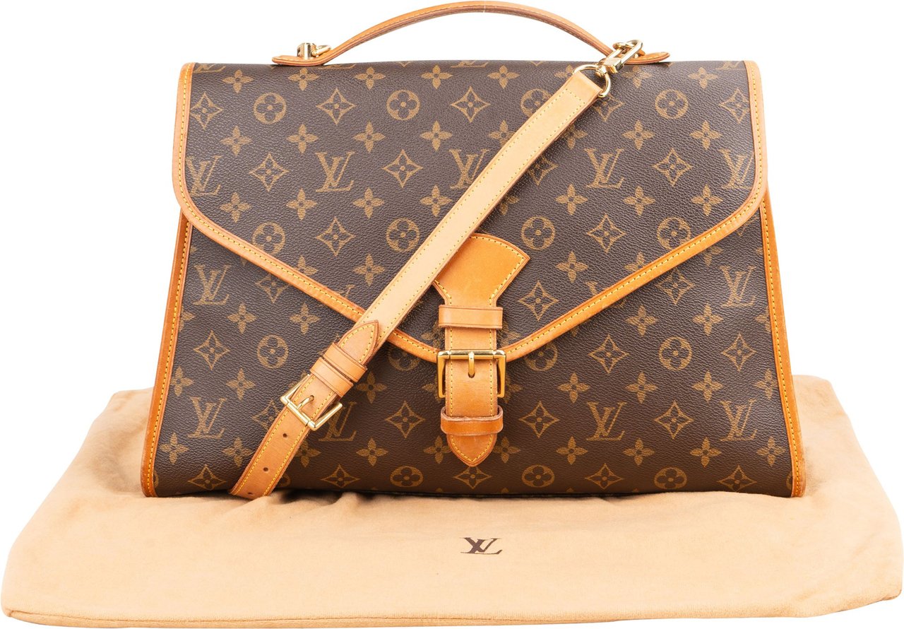 Louis Vuitton Louis Vuitton Canvas Monogram Bel Air Handbag Bruin