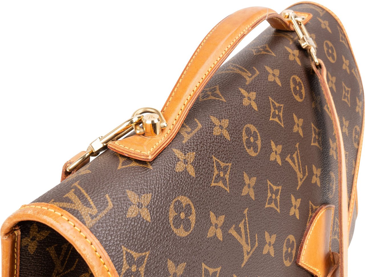 Louis Vuitton Louis Vuitton Canvas Monogram Bel Air Handbag Bruin