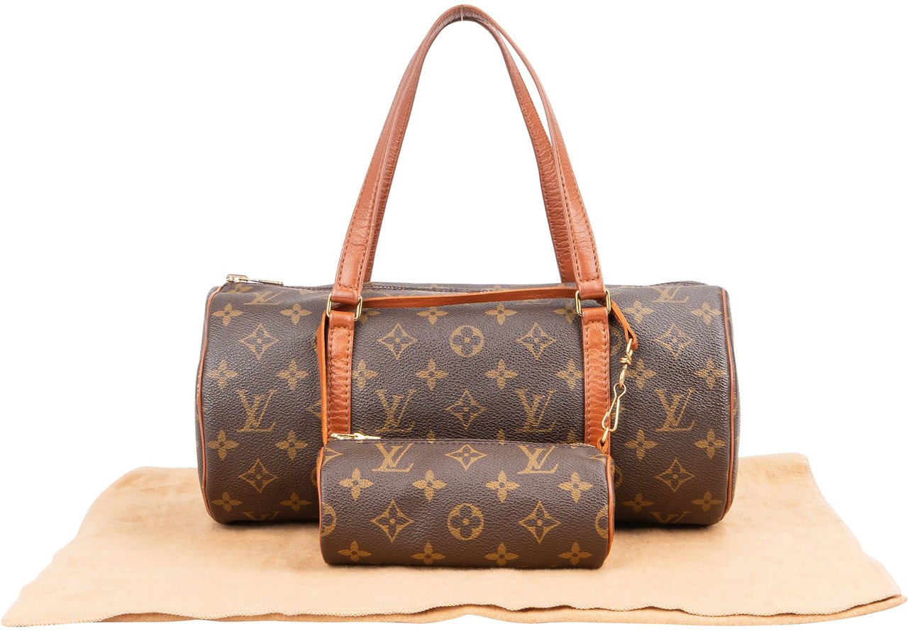 Louis Vuitton Louis Vuitton Canvas Monogram Papillon Set Handbag Bruin