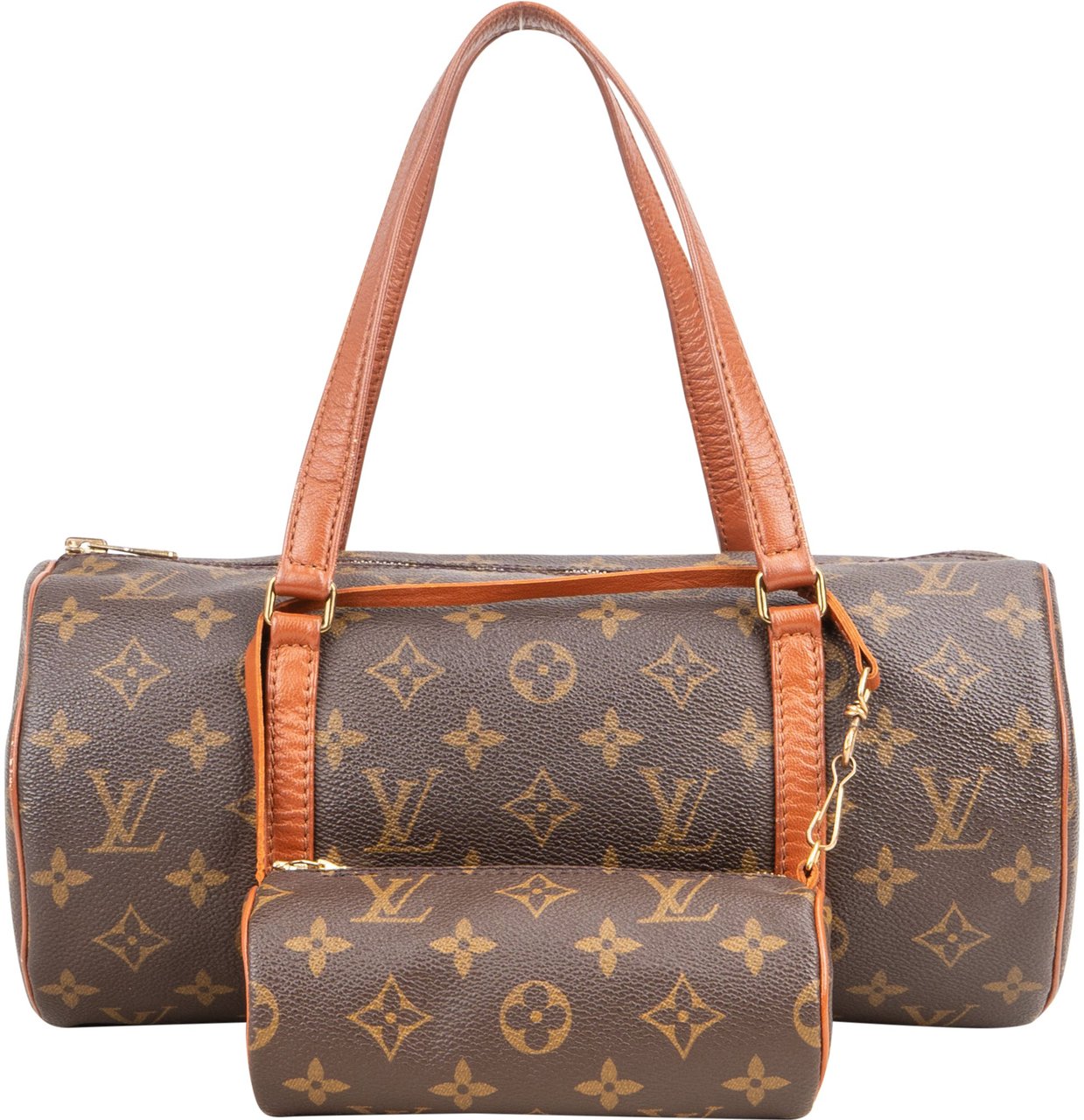 Louis Vuitton Louis Vuitton Canvas Monogram Papillon Set Handbag Bruin