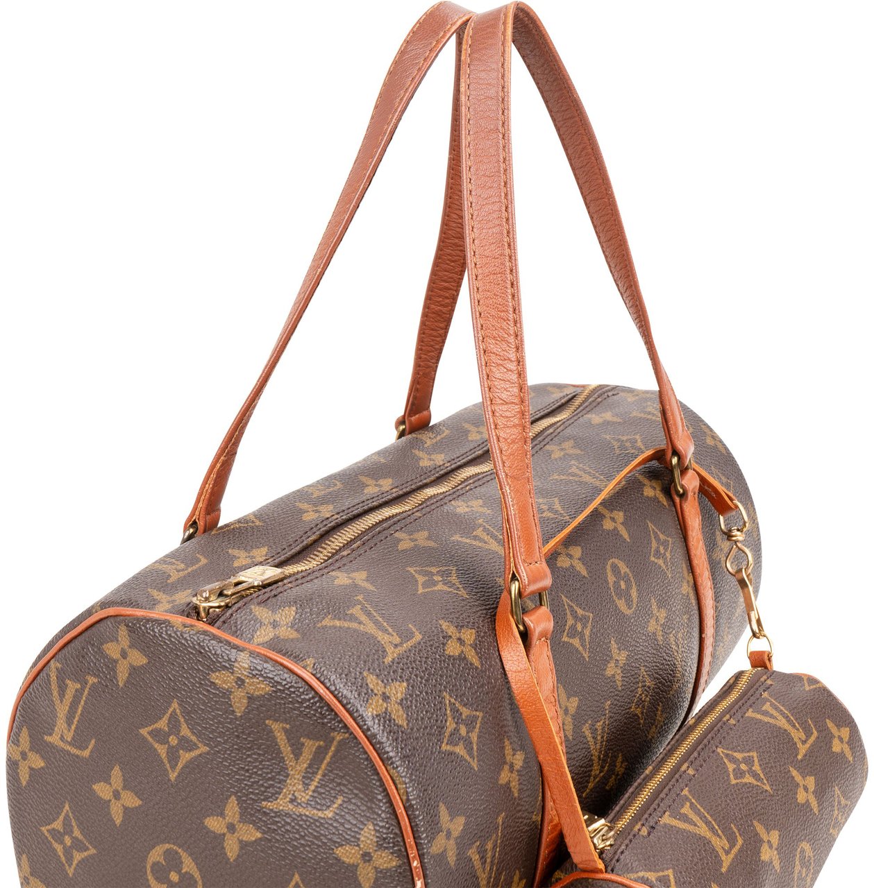 Louis Vuitton Louis Vuitton Canvas Monogram Papillon Set Handbag Bruin