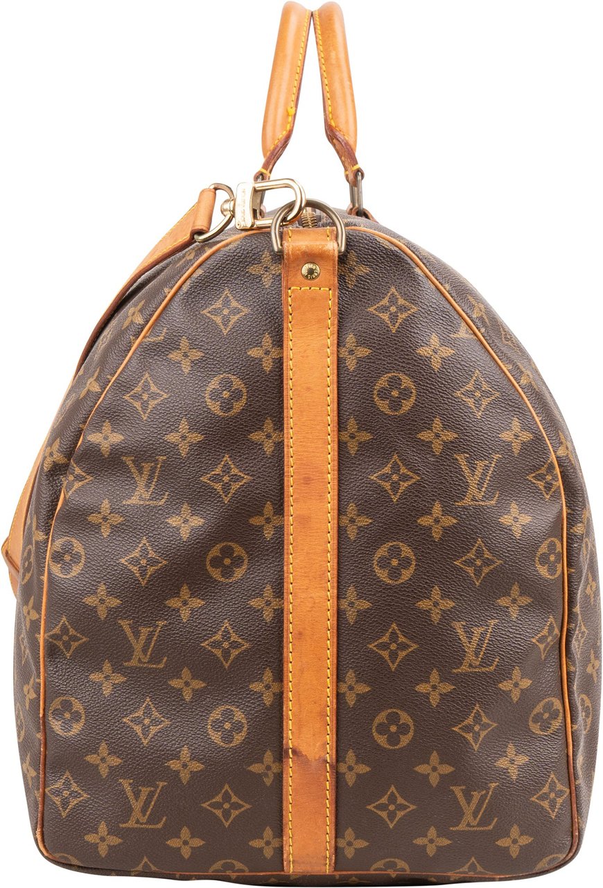 Louis Vuitton Louis Vuitton Canvas Monogram Keepall 60 Bandouliere Bruin