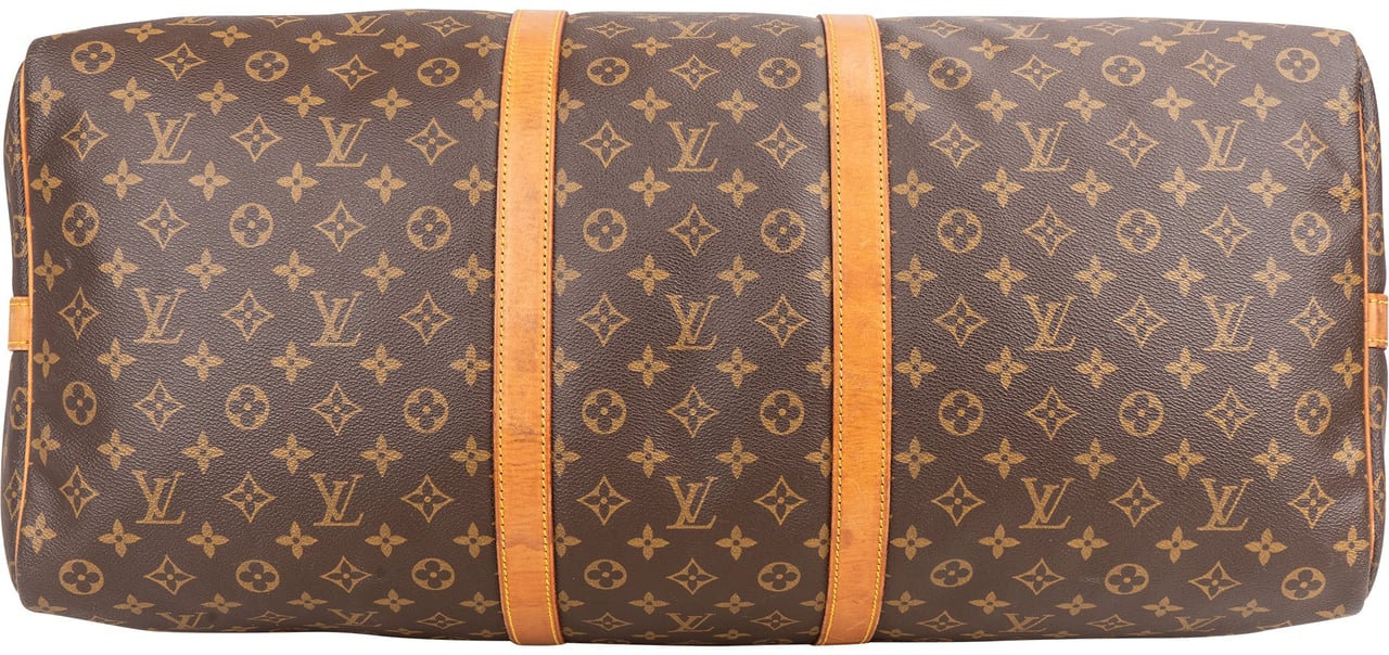 Louis Vuitton Louis Vuitton Canvas Monogram Keepall 60 Bandouliere Bruin
