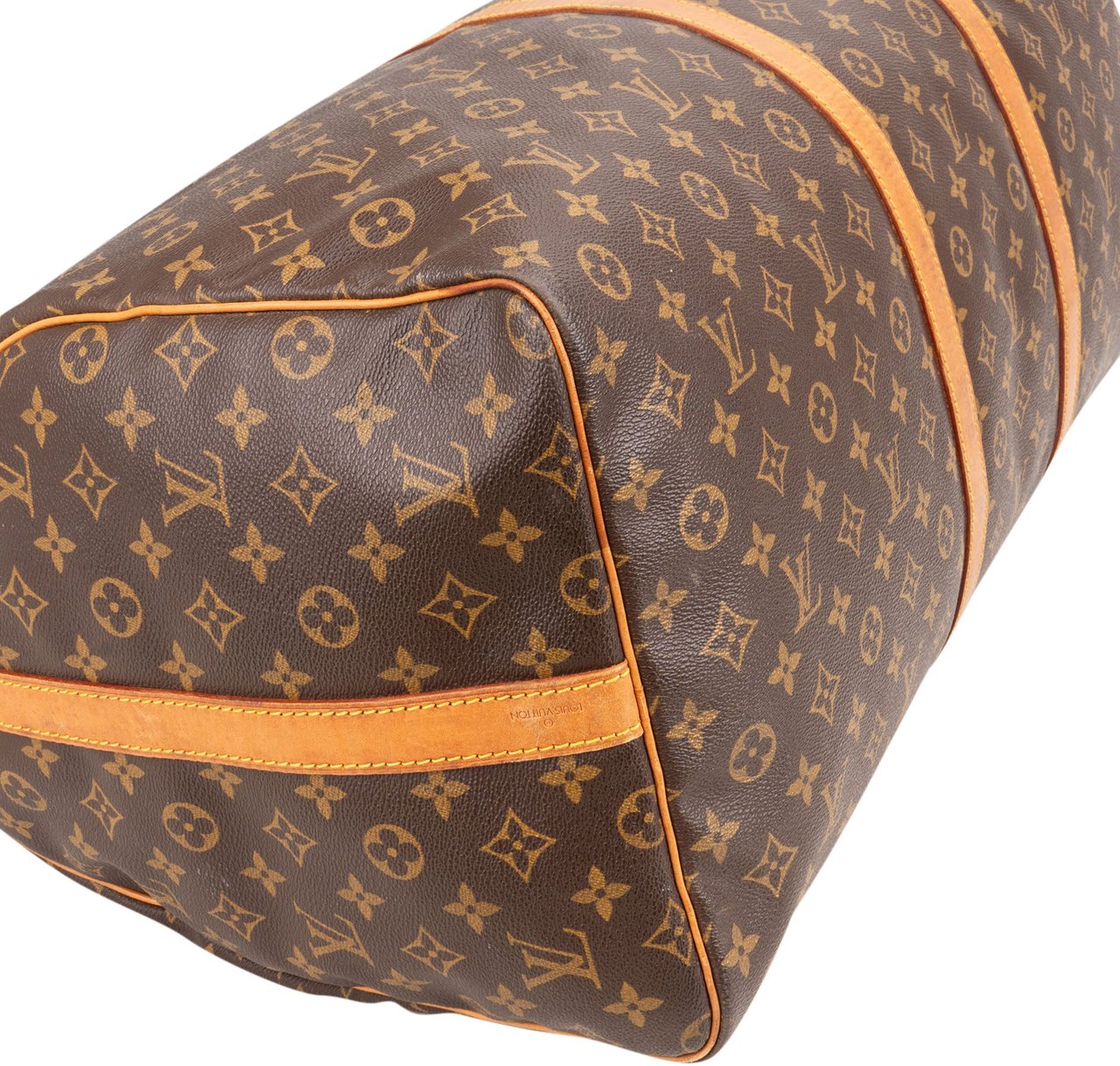 Louis Vuitton Louis Vuitton Canvas Monogram Keepall 60 Bandouliere Bruin