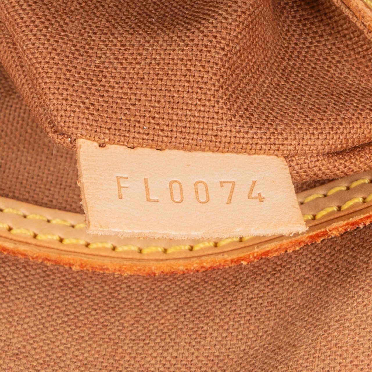 Louis Vuitton Louis Vuitton Canvas Monogram Alma PM Handbag Bruin